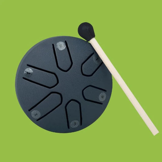 Mini tongue drum — navy blue
