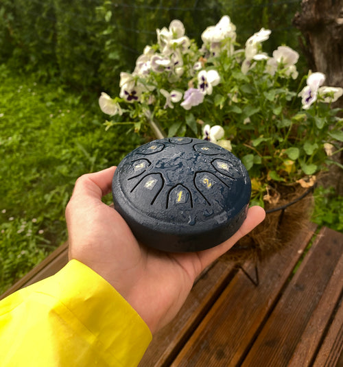 Chakra Steel Tongue Drum