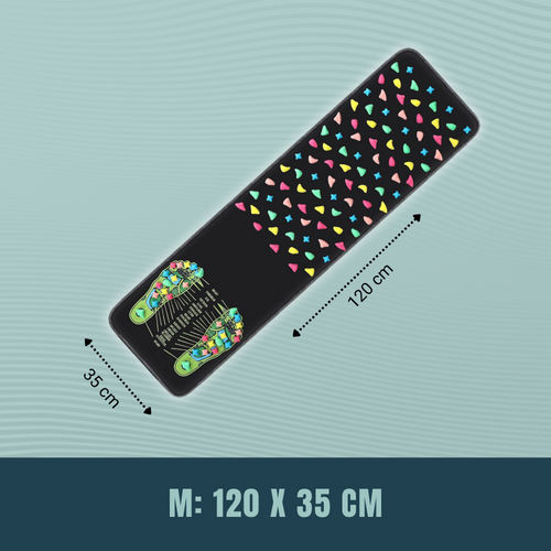 Revitalizing Acupressure Foot Mat